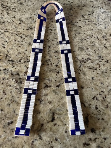 French glass wampum powder - ,