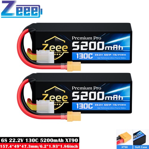 Zeee 5200mah lipo - 2x,