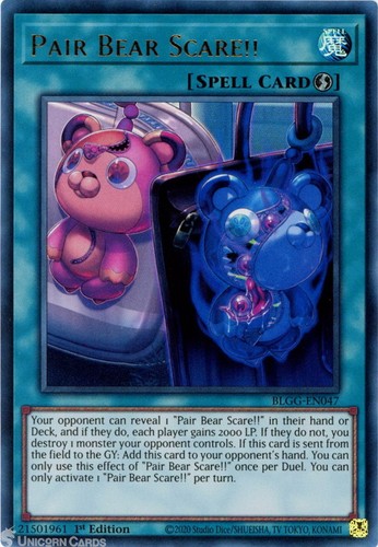 Blgg en047 pair bear - bear, scare!!