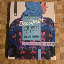 The Pure New Wool Designer Knitwear Collection 36 patterns mainly dk 4ply chu #B