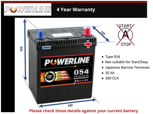 Battery fits honda jazz 2 - battery,