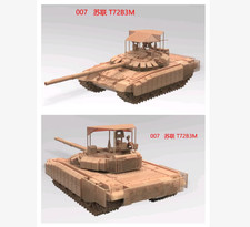 3D Printed 1/72 T72B3M Main