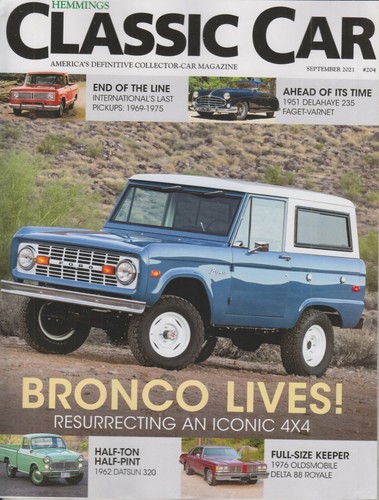 Hemmings classic car september - classic,