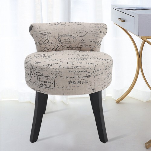 Vanity chair upholstered solid - chair,