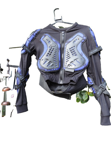 Motocross body armour chest - armour,