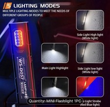 Flat Flashlight 800Lm LED