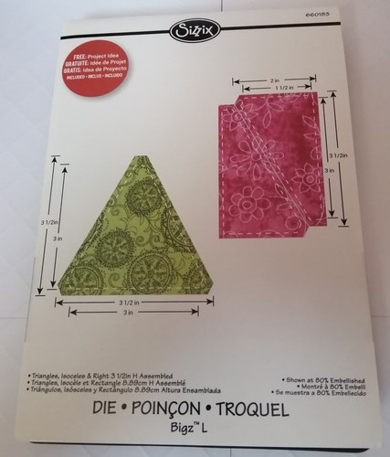 Sizzix bigz triangles - bigz, l