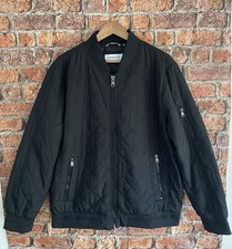 Calvin Klein Men's Quilted Black Puffer Jacket - Size L