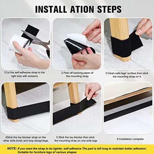 Sofa skirt guard pet proof - sofa,