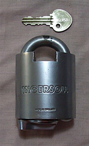 Ingersoll padlock lever - padlock,