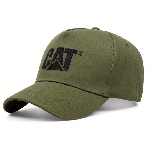 Washed cotton cat embroidered - washed,