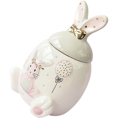 Rabbit canister jar bunny - rabbit,