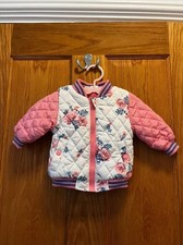 Girls 0-3 Months Floral Padded