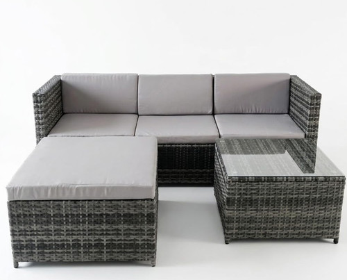 Rattan garden furniture set - rattan,