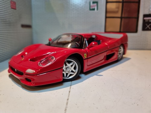 Ferrari f50 red burago - burago, 1:24