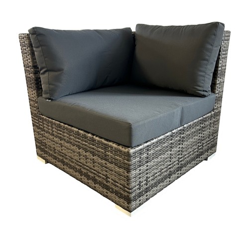 Grey rattan furniture sofa set - rattan,