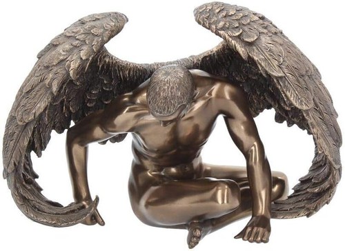 Nude male angel with wings - angel,