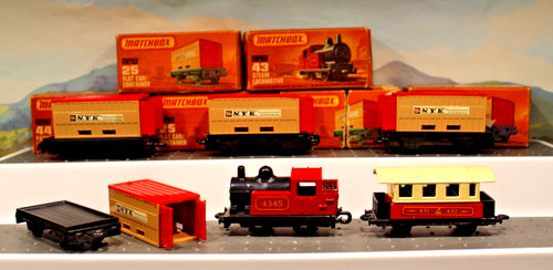 Matchbox steam train - matchbox, train+4