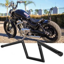 Black Motorcycle 1" Z Drag Bar