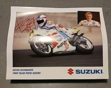 Kevin Schwantz Signed Team