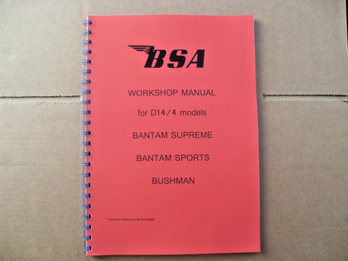 Bsa d14 bantam - bsa, d14/4