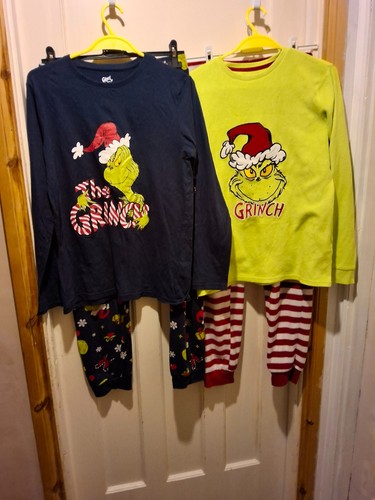 Pairs boys grinch pyjamas - grinch,
