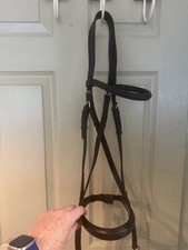 Full Size Black Leather Original Dr Cook Bitless Bridle
