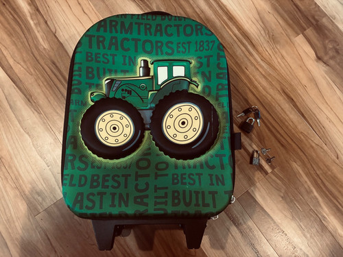 Rare john deere tractor brown - john,