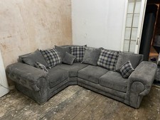 ?️ Grey Verona Corner Sofa - DELIVERY AVAILABLE MANCHESTER