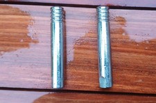 2x BMW Lock Button Door Pins Internal CHROME 51212491200 E30 E31 E36 coupe