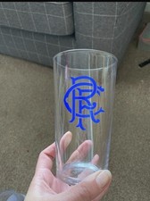 Rangers FC RFC Pint Glass Blue