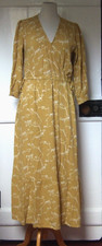 FAT FACE MUSTARD YELLOW PRINT