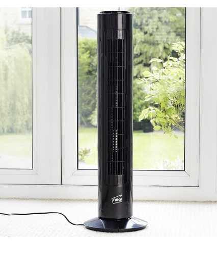 Black tower fan29 - black,