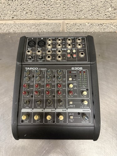 Tapco 6306 mixer for - tapco,
