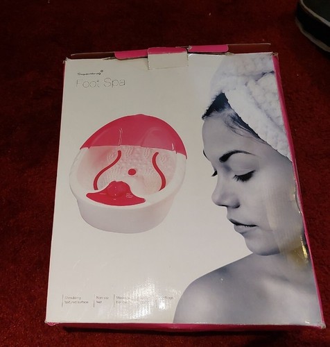 Superdrug foot spa - spa,, pink
