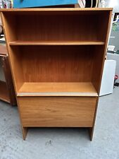 Vintage retro book case shelves Drinks cabinet MCM 60s 70s mid century