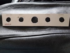 Austin Healey 3000 Used Lhd switch panel/ escutcheon