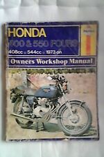 honda 400 550 fours manual "SEE DESCRIPTION"