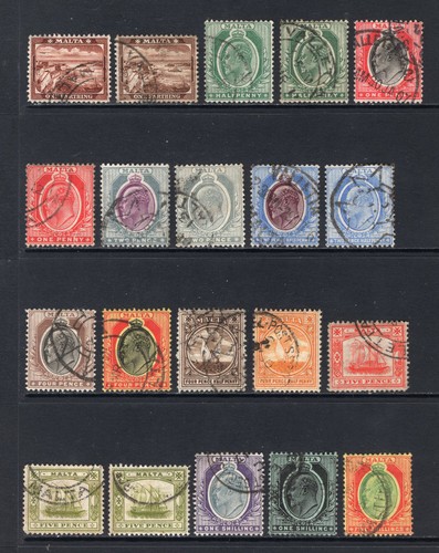 M25227 malta 1904 sg45 - m25227, 1904-14