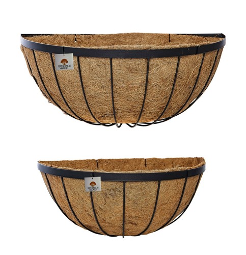 Wall basket planter - wall,