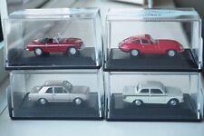 4 x Oxford Diecast Cars E type