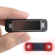 LED Solar Powered Car Dummy Alarm Stimulated Anti-Theft Flashing Warning Light