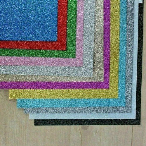 Firm glitter felt 30cm - glitter,