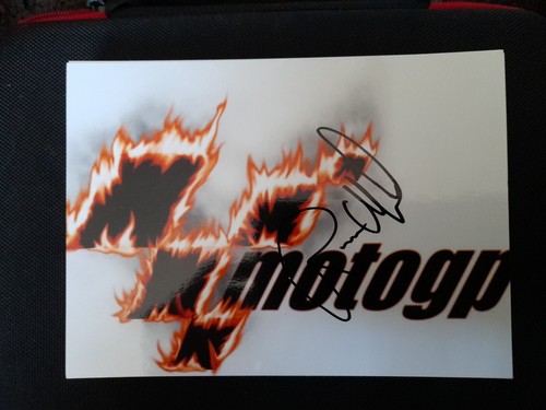 Motogp signed randy mamola - motogp,