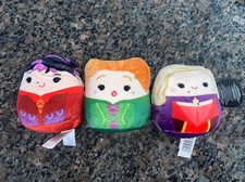 Squishmallow Disney Hocus Pocus Sanderson Sisters 5 “  Kellytoy Soft Plush