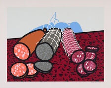 Patrick Caulfield - Three Sausages  (1978) - Signed Screenprint