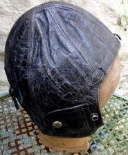 WW11 LEATHER FLYING HELMET WAR