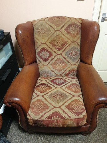 Wing back chair - brand,