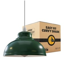 2 Green Retro Light Shades