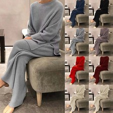 Women's Knitted Sweater Suit